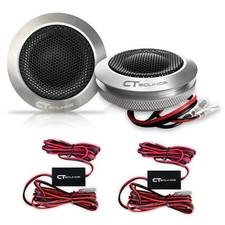 CT Sounds Meso 25mm 100 Watt Flush-Mount Silk-Dome Tweeters, Pair picture