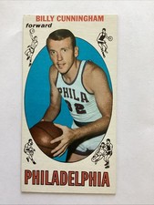 1969-70 Topps #40 Billy Cunningham Philadelphia 76ers Rookie Card RC picture