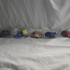 Wendy's Cybercycles Sealed 1994 Motorcycle Kid’s Meal  Toys Complete Set of 5 picture