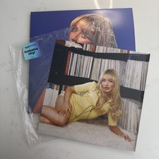 Sabrina Carpenter Short n’ Sweet SIGNED Vinyl Lapis Lazuli picture
