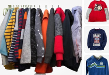EUC Huge Lot Boys Clothes 15 pieces FALL/WINTER Size 7-8 picture