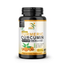 TURMERIC 95% CURCUMIN 10,000mg EXTRACT TUMERIC BLACK PEPPER ANTIOXIDANT BEST picture