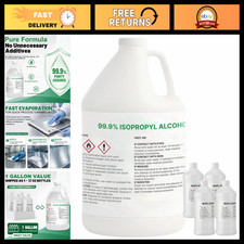 99.9% Pure Isopropyl Alcohol - Concentrated IPA, 1 Gallon (4 Quarts) - Cleaning picture