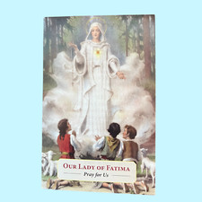 Our Lady of Fatima Prayer Card with the Fatima Prayers picture