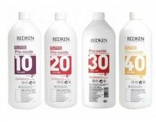 Redken Pro-oxide Cream Developer LITER Size 33.8oz - 10, 20, 30, 40 Vol picture