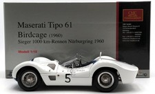 CMC M-047 1:18 Scale Maserati Tipo 61 Birdcage 1960 Sieger 1000 Diecast Model LN picture