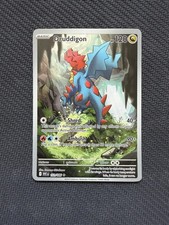 Druddigon 151/086 Illustration Rare White Flare Pokémon TCG picture