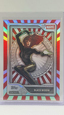 2026 Topps Mint Marvel Black Widow #66 Silver Insert Serial Numbered 5/5 picture