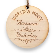 Worlds most Awesome Waterboy - Ornament picture