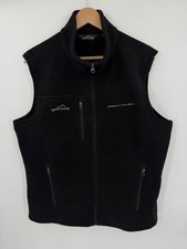 JP Morgan Fleece Vest Eddie Bauer Large Wall Street Finance Mid Town Uniform picture