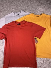 NWT Hangout Men’s T Shirts 3 Total Size Large Cotton Blend Medium Weight  picture