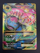 M Venusaur EX (Full Art) - 100/108- Holo - Evolutions - Water Damage/Staining picture