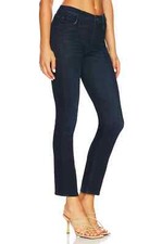 NWT Mother Mid Rise Dazzler Ankle in Now Or Never Stretch Crop Jeans 25 picture