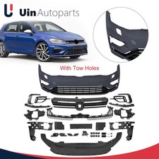 For 15-17 VW Golf MK7 Upgrade to Golf MK7.5 R Style New Front Bumper Cover KIt picture