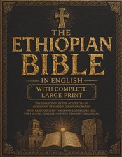 The Ethiopian Bible in English with Complete Large Print  the Collection of the picture