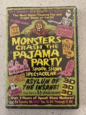 Monsters Crash Pajama Party Factory SEALED( DVD) picture