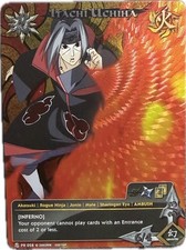 2007 Naruto  CCG PR 058 Itachi Uchiha Foil Promo Near Mint picture