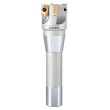 1-1/2'' R8 Shank Indexable End Mill with 4 APKT1604 Inserts picture