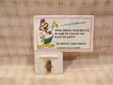 Vintage Fresh-Up Freddie 7UP Seven UP Soda Advertising Bike License Plate Topper picture