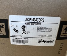 🔹NEW IN BOX🔷APPLETON ACP1034CDRS 100-Amp 🔸REVERSE SERVICE🔷PLUG 3W 4P 🔶USA🔷 picture