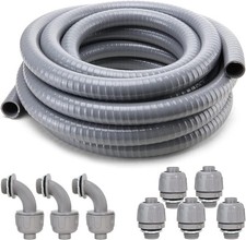 Effortless Installation 100ft Liquid-Tight Electrical Conduit with Connectors picture