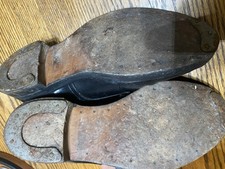 Vintage Mid-20th-century Military Shoes-Heel Taps and Toe Taps. Men’s Size 10 ½ picture