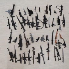 Random 30pcs Different Weapons Guns Sword 1:18 Scale for 3.75