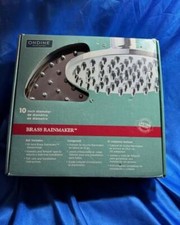 Ondine 10-inch Shower Head Round Brass Rainmaker CY059CH picture