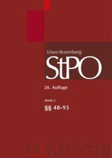 Die Strafprozeßordnung Und Das Gerichtsverfassungsgesetz : Band 2 Articles 48... picture