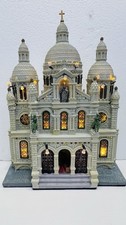 Lemax “Europe Cathedral” Essex Street Facade #25334 Resin NEW &RARE Please READ picture