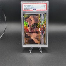 2013 Finest UFC Nick Diaz Gold Refractor PSA 10 picture