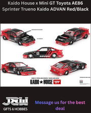 Kaido House x Mini GT Toyota AE86 SPRINTER TRUENO KAIDO ADVAN #214 1/64 picture