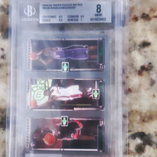 2003-04 Topps Rookie Matrix - LeBron James, Dwyane Wade, Chris Bosh  picture