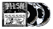 Phish: Junta - 3 LP Record Album - Fluffhead Black & White Swirly Vinyl -Limited picture