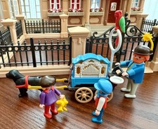 PLAYMOBIL 5550 VICTORIAN ORGAN GRINDER WORKING 100% COMPLETE ORIGINAL 1989 picture