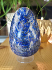 LAPIS LAZULI EGG 4 1/2 Tall x 3
