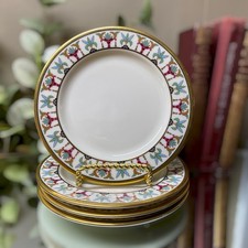 Vintage Lenox Tosca 6 1/4” Bread Plates Set 4 Grand Tier Collection 2nds picture