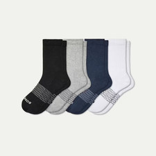 Brand New Men's Solids Half Calf Sock 4-Pack - All colors picture