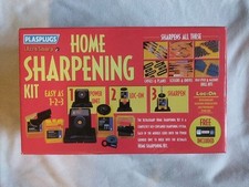 New, Vintage Ultra Sharp Home Sharpening Kit w/ Manual & VHS Tape, Plasplugs picture