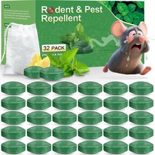 Vamoose Natural Rodent Repellent Peppermint Sachets 24 Pack Mouse Mice Pest - US picture