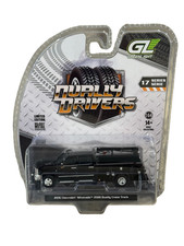Greenlight 2016 Chevy Silverado 3500 Dually Crane Truck Black 1/64 picture
