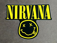 NIRVANA - Die Cut Sticker Decal Music Band Rock Grunge Nirvana picture