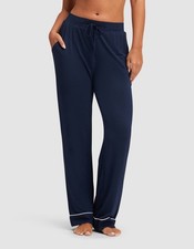 NWOT Cozy Earth Bamboo Stretch Knit Pajama Pants Sz XXL Tall $78 picture
