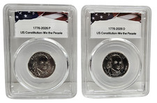 1776-2026 P &D Semiquincentennial US Constitution - We The People- Quarter  Set picture