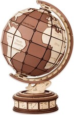 Rolife ROKR 3D Wooden Puzzles Globe DIY Model Building Toys Gifts for Adults picture