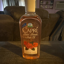 Capri French Formula Bath Oil Damask Rose, New Improved, 8 fl oz (240 mL) picture