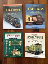 GREENBERG'S GUIDE TO LIONEL TRAINS 1901-1942 4 Volumes Prewar Accessories picture