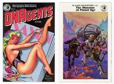 DNAgents #24 (VF 8.0) 1985 Eclipse Comics Dave Stevens Cover Rainbow Crossfire picture