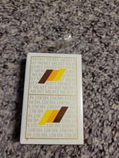 Vintage MERIT Cigarettes Playing Cards Factory Sealed Deck Yellow picture