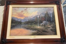 Evening Majesty by Thomas Kinkade Canvas Picture 18x27 144/900 Limited Edition picture